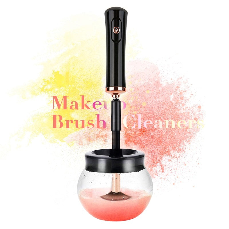 Electric Makeup Brush Cleaner Convenient Silicone Make up Brushes Washing Cleanser Cleaning Tool